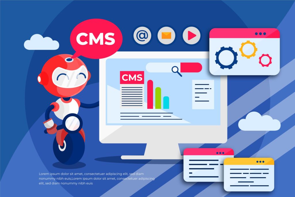 cms static website development services agency in USA